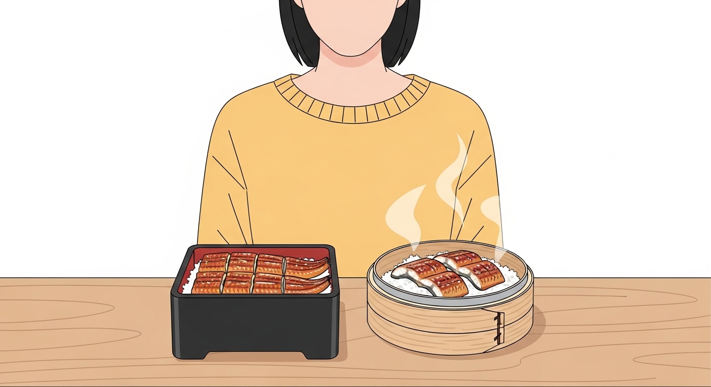 鰻 せいろ蒸し うな重 違い