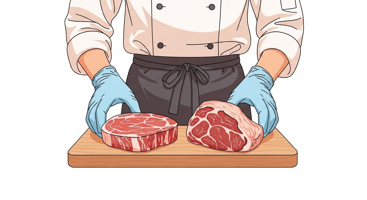 ロース もも肉 違い
