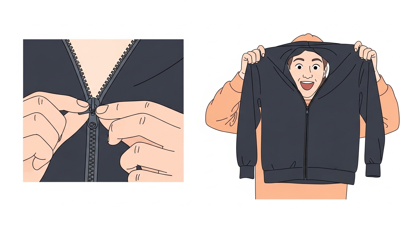 「まさか私にも！」壊れたチャックが直った時の高揚感、あなたにも体験してほしい