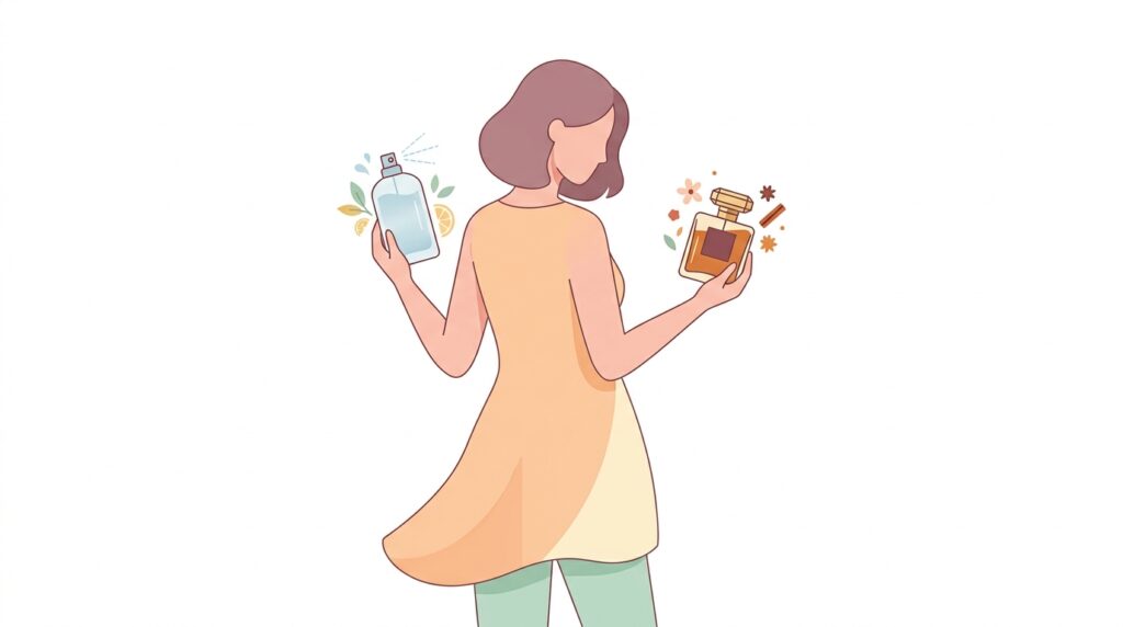 トワレ パルファン 違い