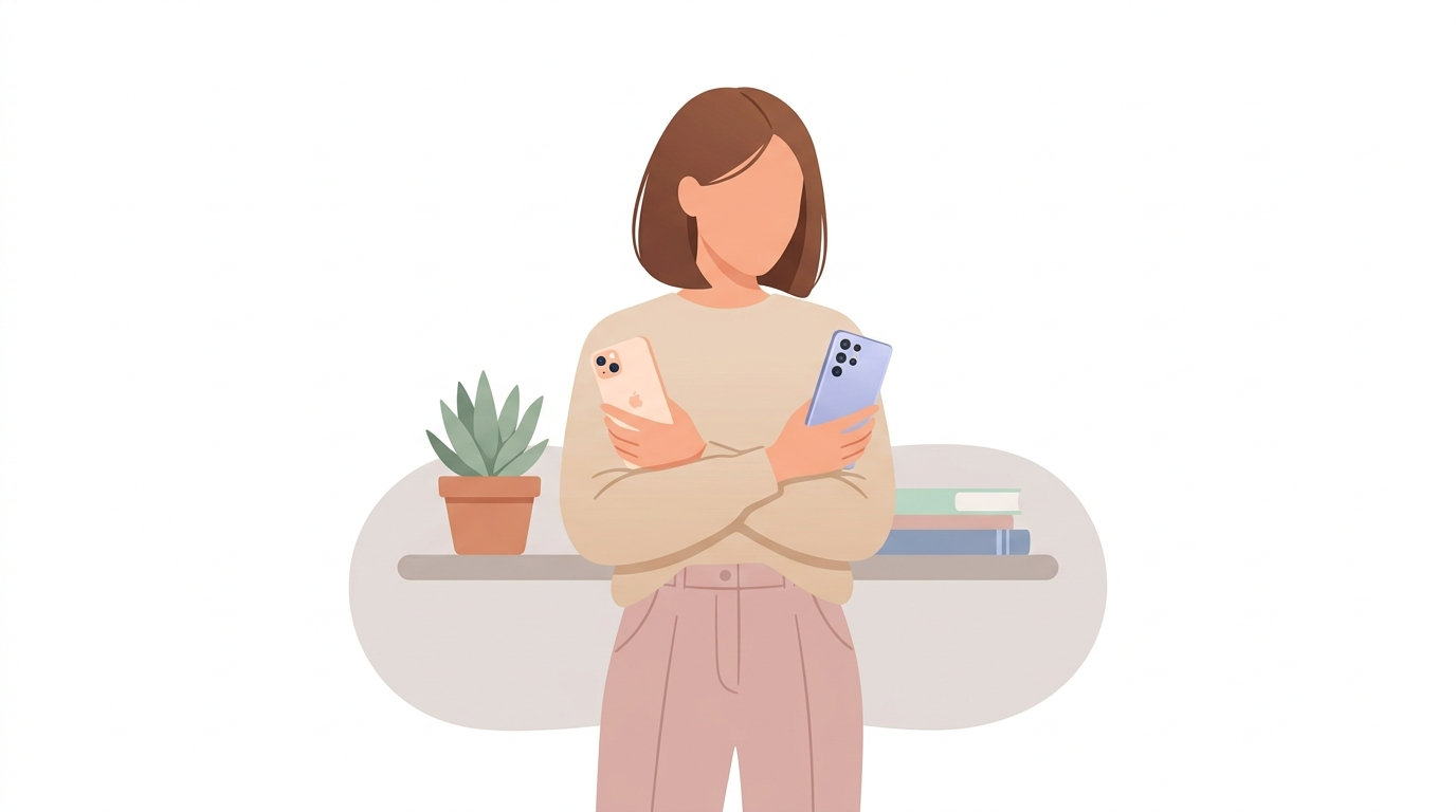 iphone ギャラクシー 違い